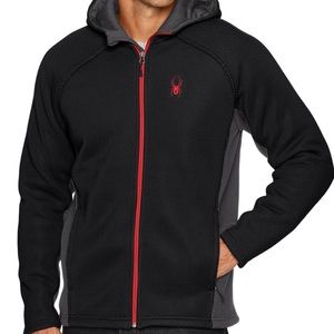 Spyder Men's Heavy Weight Hoody Stryke Jacket